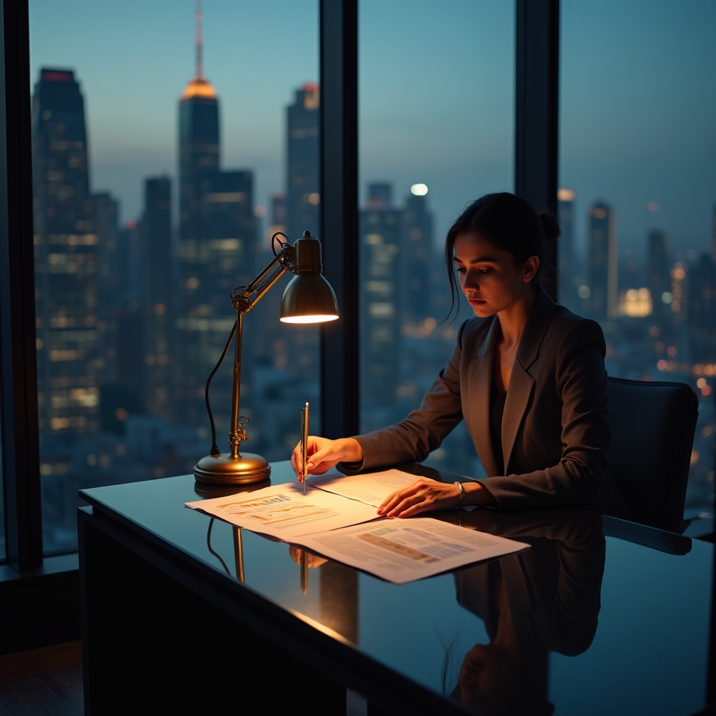 Планирование личных финансов за рабочим столом